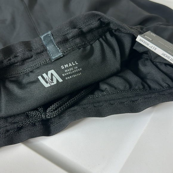 VRST 7" Velocity Short‎ Pure Black Lined Small NWT - Picture 4 of 7